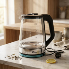 Чайник электрический Domotec 2L MS 7846 2000W, стеклянный Чайник электрический Domotec 2L MS 7846 2000W, стеклянный