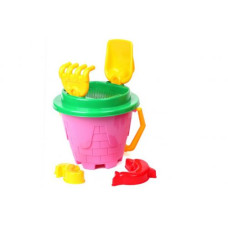 Набор песочный "Замок Технок", розовый