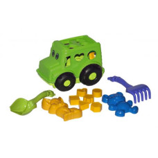 Сортер-автобус "Бусик" №2 (зеленый)