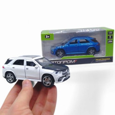 Машинка металева, двері, інерція Mercedes Автопром (білий)