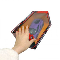 Игрушка машина мет. 1:24 Lamborghini Revuelto, бат., свет, звук, откр. двери