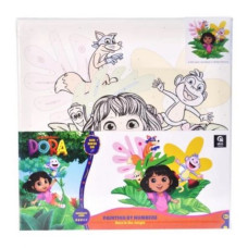 Картина по номерам "Дора в джунглях" (30х30 см)