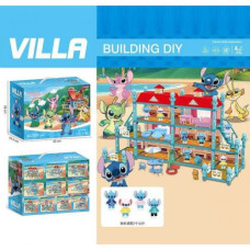 Домик герой, подсветка, 3 режима, 2 фигурки, собачка, кровать, столик, стульчики, мебель, в коробке