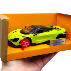 Машина металлическая, 1:31 McLaren 765 LT (свет, звук, коробка 18*9*8 см)