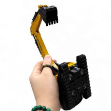 Экскаватор инерционный, пластиковый Экскаватор инерционный, пластиковый