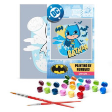 Картина по номерам "Герой тьмы" 25х25 см