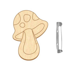 Заготовка броши для раскрашивания Заготовка броши для раскрашивания