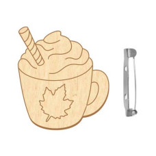 Заготовка броши для раскрашивания Заготовка броши для раскрашивания