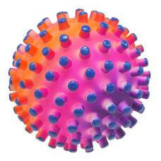 Детский шипастый мяч RB26524(Blue-1) резина, 90 грамм