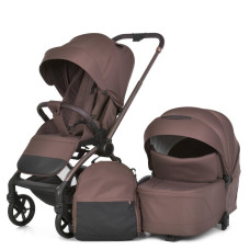 Коляска универсальная 2 в 1 PERSONA ME 1091-2 Cocoa Brown Коляска универсальная 2 в 1 PERSONA ME 1091-2 Cocoa Brown
