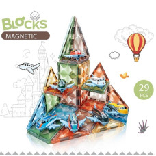 Конструктор магнітний Magnetic DIY 29 ел. Літаки, СН1212