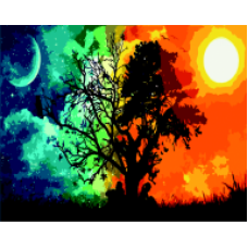 Набір для розпису за номерами "Час", ZB 64110