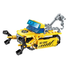Детский Конструктор Qman 1408-1-8 транспорт, 76 дет (Mobile Crane)
