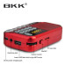 Радиоприёмник с FM USB MicroSD BKK S99 радио на аккумуляторе 18650 Красный