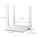 Роутер маршрутизатор LB-Link BL-WR450H 2.4GHz 300 Mbps 4*5dBi усиленные антенны 2LAN+1WAN