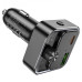 Автомобильный FM-трансмиттер модулятор Bluetooth MP3 HOCO E81 Fantasy 30w, PD/QC, USB-C/ 1xUSB-A Автомобильный FM-трансмиттер модулятор Bluetooth MP3 HOCO E81 Fantasy 30w, PD/QC, USB-C/ 1xUSB-A