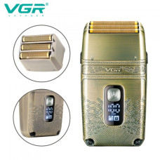 Электробритва шейвер VGR V-335, тройное лезвие, IPX6, LED дисплей