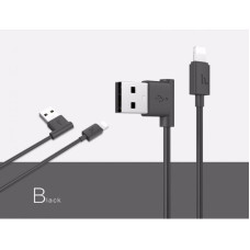 Кабель HOCO UPL11 iPhone 1.2м 2.1A, чорний, 90677-1 Кабель HOCO UPL11 iPhone 1.2м 2.1A, чорний, 90677-1