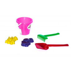 Песочный набор "Бамсик малый" (розовый)