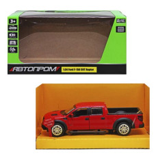 Машинка металлическая "Ford F-150 SVT Raptor" (красная)