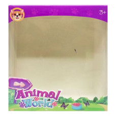 Игровая фигурка "Animal world", собачка серая