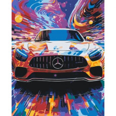 Картина по номерам "Мерседес" 40x50 см