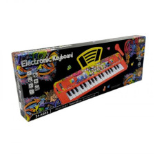 Пианино 37 клавиш, микрофон, звуковые эффекты, в коробке