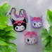 Сумочка аниме "Sanrio. Kuromi (Куроми)", сиреневая Сумочка аниме "Sanrio. Kuromi (Куроми)", сиреневая