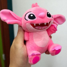 Мʼяка іграшка Стіч з зубами 15см, рожевий