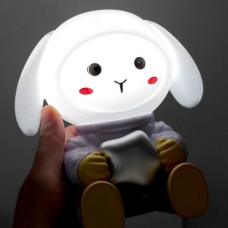 Нічник-підставка для смартфона "Зайчик космонавт", (ФІОЛЕТОВИЙ)