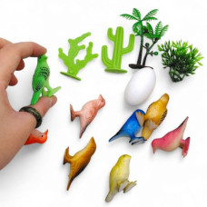 НАБОР ЖИВОТНЫХ В КОЛБЕ (ПТИЦЫ)