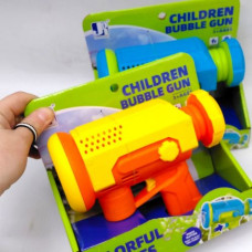 Мильні бульбашки пістолет, короб. (ПОМАРАНЧЕВИЙ)