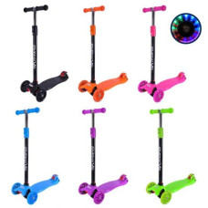 Самокат детский 4-х колес Фиолетовый