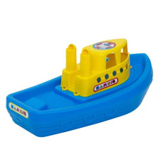 Кораблик "Баркас" (СИНЬО-ЖОВТИЙ)