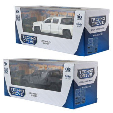 Автомодель - CHEVROLET SILVERADO 2017 (ЧЕРНЫЙ)