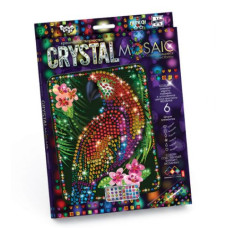Набор для креативного творчества "CRYSTAL MOSAIC", "Попугай" Набор для креативного творчества "CRYSTAL MOSAIC", "Попугай"
