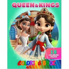 Раскраска для детей Queen&Kings А05122402 формат А4