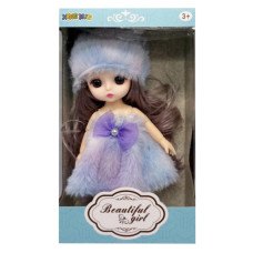 Детская игровая кукла 1361-2 шарнирная, размер 15 см