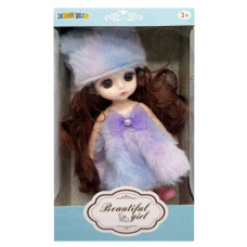 Детская игровая кукла 1361-3 шарнирная, размер 15 см