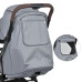 Детская прогулочная коляска AMBER ME 1227 Owl Gray