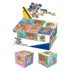 Кубик- пазл "КАПІБАРА", 5,7х5,7х5,7см, BT-5260-26