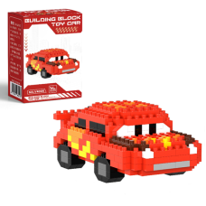 Конструктор BRICKS "RED CAR", 4005-V