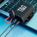 Портативная Bluetooth колонка TG396 5W радио с подсветкой Черная