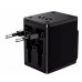 Универсальный адаптер Сетевое зарядное устройство 2хUSB, Usams T2