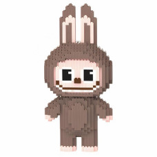Конструктор Magic Blocks "ЛАБУБУ"КОРИЧНЕВИЙ 33см, 3132 деталей, 9189