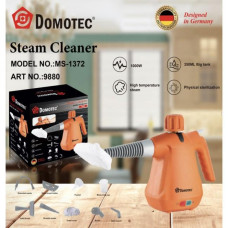 Ручной пароочиститель с комплектом насадок и баком 350 мл Domotec MS-1372 1000 Вт Ручной пароочиститель с комплектом насадок и баком 350 мл Domotec MS-1372 1000 Вт