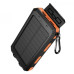 Внешний аккумулятор Power Bank HOCO J164 Platinum Solar 8000mAh 10W, с солнечной панелью и LED фонариком Внешний аккумулятор Power Bank HOCO J164 Platinum Solar 8000mAh 10W, с солнечной панелью и LED фонариком