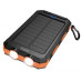Внешний аккумулятор Power Bank HOCO J164 Platinum Solar 8000mAh 10W, с солнечной панелью и LED фонариком Внешний аккумулятор Power Bank HOCO J164 Platinum Solar 8000mAh 10W, с солнечной панелью и LED фонариком