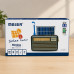 Портативный FM радиоприемник MEIER М-521BTS FM радио проигрыватель с флешкой USB на аккумуляторе с солнечной батареей