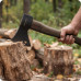 Топор 600 г, карбонизированная ручка, 48-57 HRC STORM INTERTOOL HT-0266 Топор 600 г, карбонизированная ручка, 48-57 HRC STORM INTERTOOL HT-0266